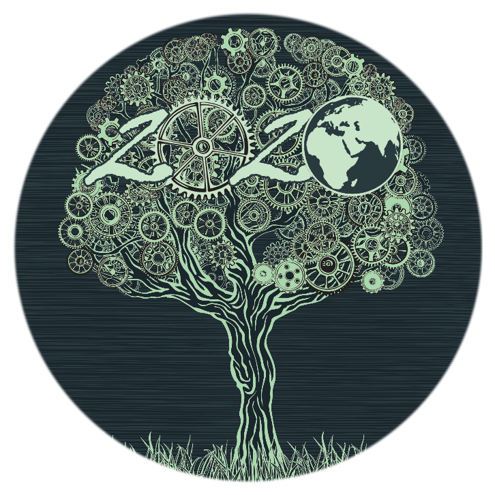 2020 tree illustration